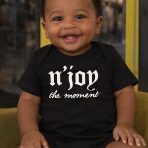 Black and White Baby Onesie (3-6 months)